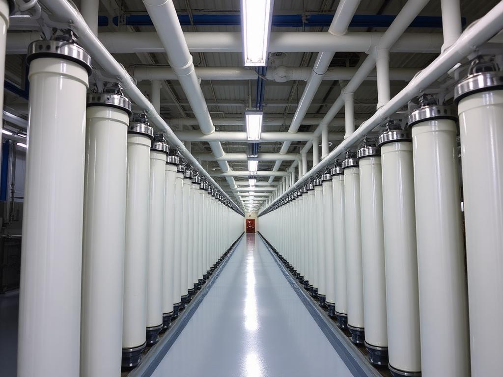 RO membranes treatment system